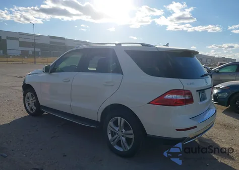 2012 Mercedes-Benz Ml 350 4Matic из США, поврежденный, VIN 4JGDA5HB2CA078095